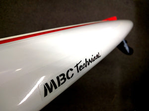 Paddleboard / SUP / Wingboard Rail Tape by MBC Technical Transparent Laser Cut